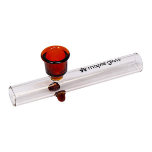 Tube Hand Pipe Amber Tube Hand Pipe Amber
