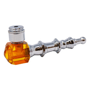 Acrylic Head Metal Pipe - 4" Acrylic Head Metal Pipe - 4"