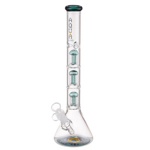 Aqua Glass Percolator Bong