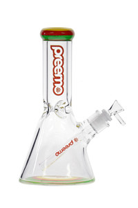 Preemo Triple Band Beaker - Flash Red 10.5" Preemo Triple Band Beaker - Flash Red 10.5"