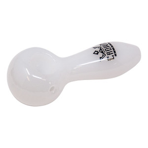 Crown Glass Classic Pipe for Weed - White 4" Crown Glass Classic Pipe for Weed - White 4"