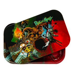Sanchez's in Hell Rolling Tray with Lid - Medium Sanchez's in Hell Rolling Tray with Lid - Medium