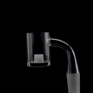 Tokin' Tiger Frosted Reactor Core Banger - Quartz 14 mm Male Tokin' Tiger Frosted Reactor Core Banger - Quartz 14 mm Male