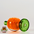 Tokin' Tiger 3D Bubble Carb Cap - 28 mm Diameter Orange