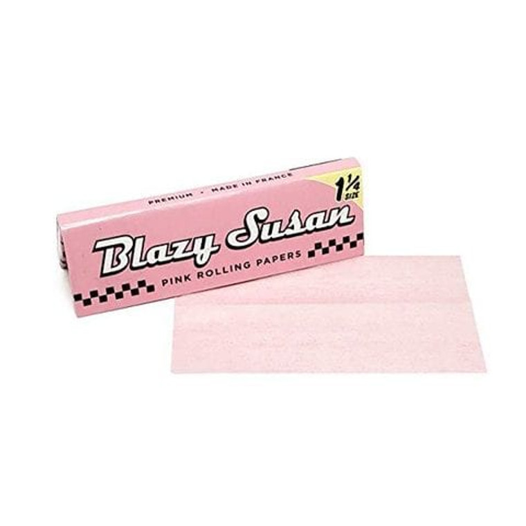 Blazy Susan Pink Rolling Paper 1 1/4"