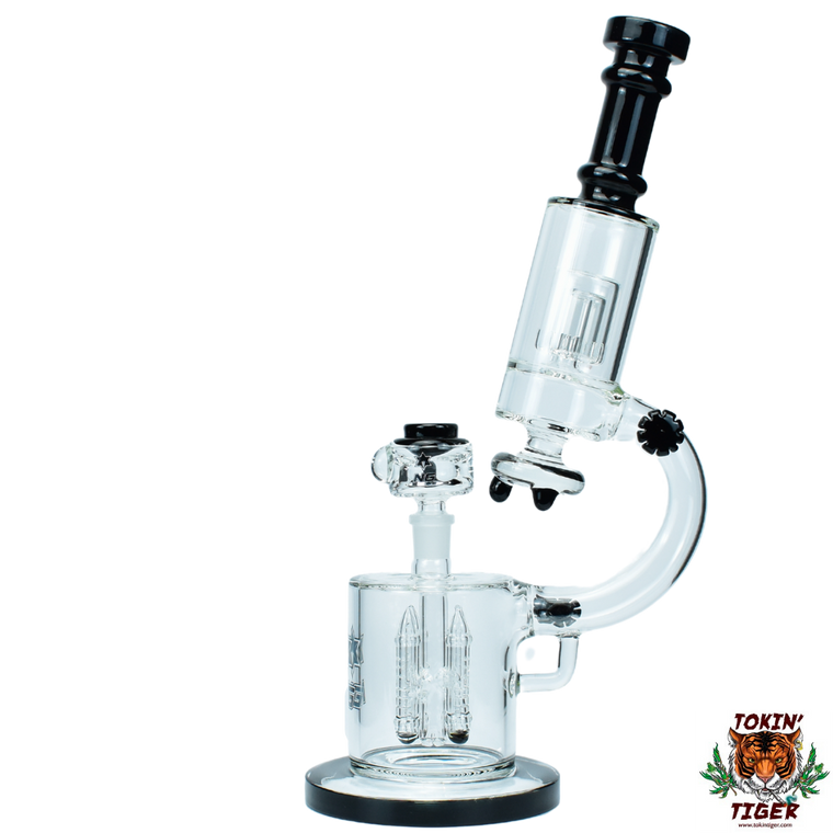 Nice Glass Bongs Rocket Percolator Bong