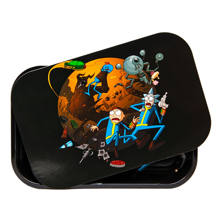 Sanchez's in Space  Rolling Tray with Lid - Medium