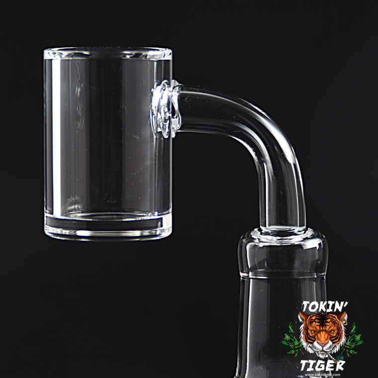 Tokin' Tiger Fat Bottom Banger - Quartz 19 mm Female