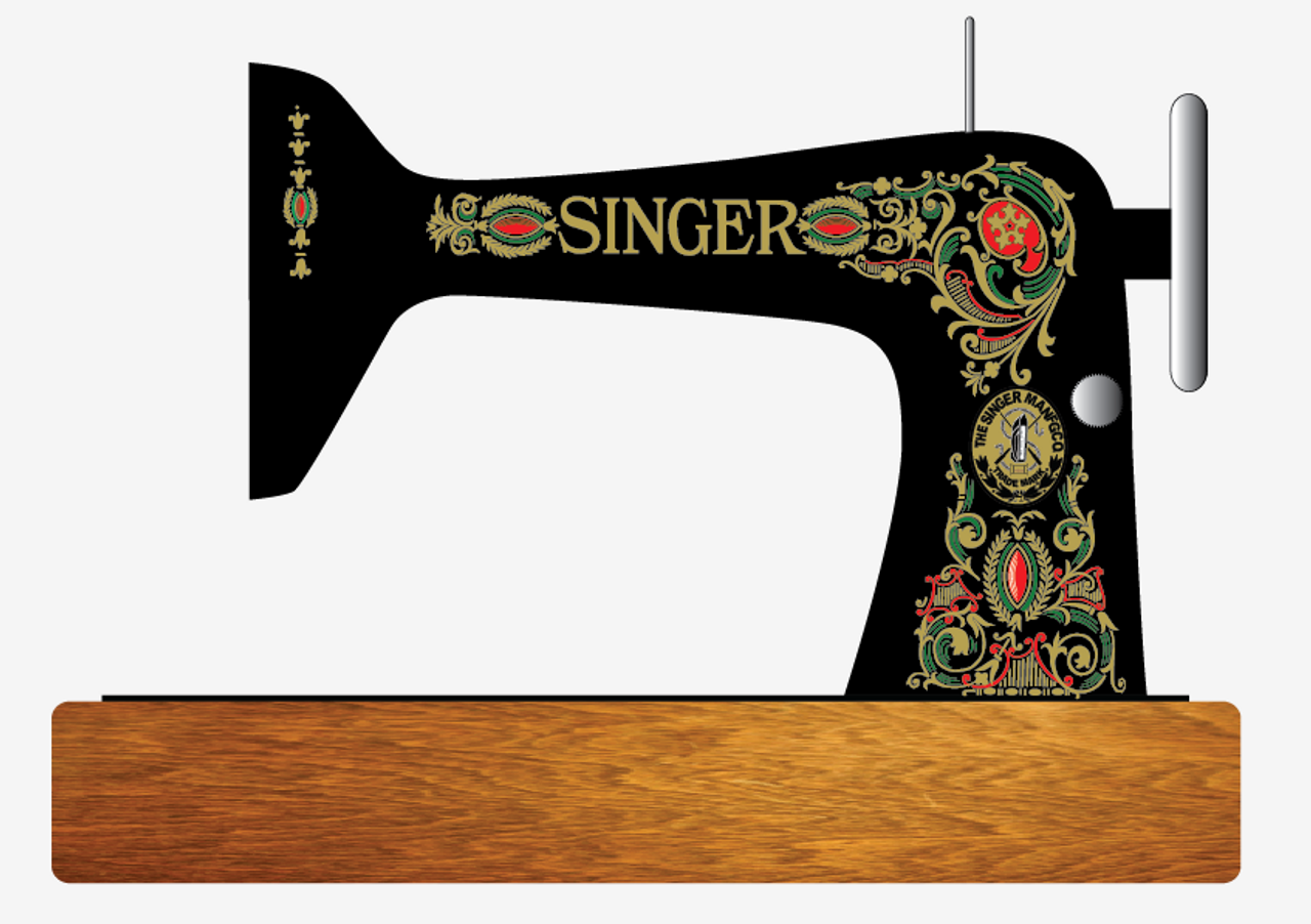 1911 singer red eye treadle