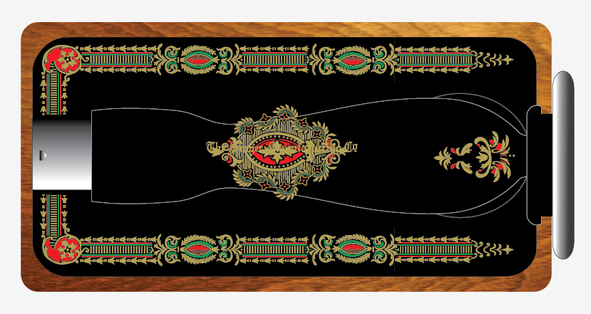 Singer 66 Sewing Machine Red Eye Style Restoration Decals MultiColor