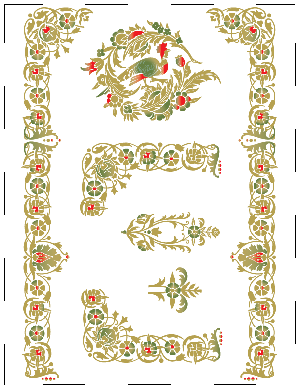 Singer 15 Pheasant Style Decals 41134 Keeler Sales