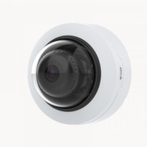 Axis P3265-V indoor 1080p color dome with deep learning, Lighfinder 2.0, analytics, audio ready, I/O, built-in cybersecurity features