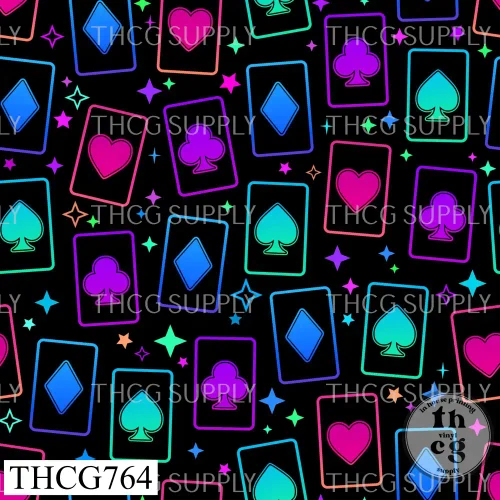 Thcg764 Neon Cards