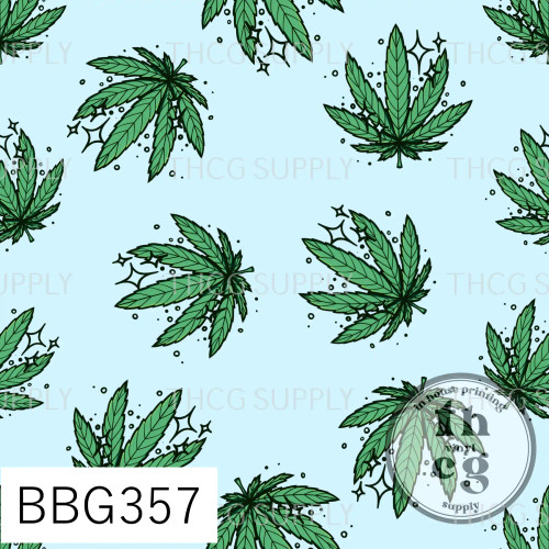 BBG357 Blue Puff Cord