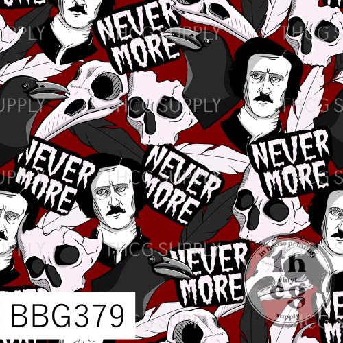 BBG379  Never  more Red