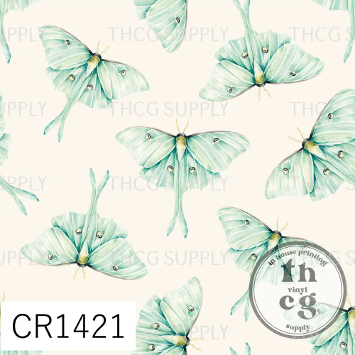CR1421 Moonlit Hollow Luna Moth Tossed Light
