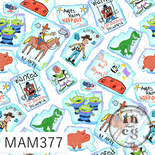 MAM377 Andy Drawings White