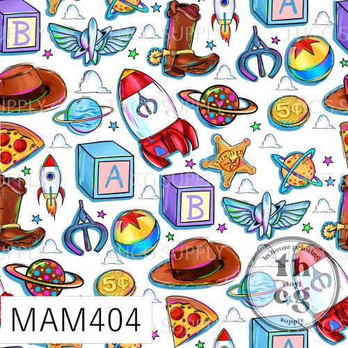 MAM404 Toy Cords White
