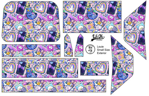 Cut and Sew - Louie Template MT019 Kpop PEACH