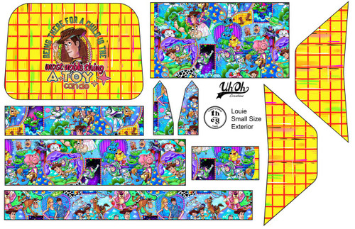 Cut and Sew - Louie Template Toy S V2