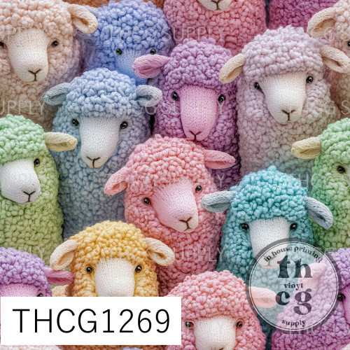 THCG1269 Pastel Sheep