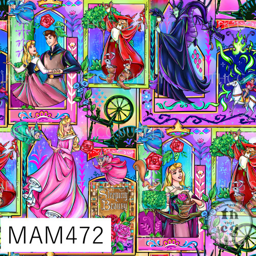 MAM472 Sleepy Princess Rainbow Beauty 2 bubbles