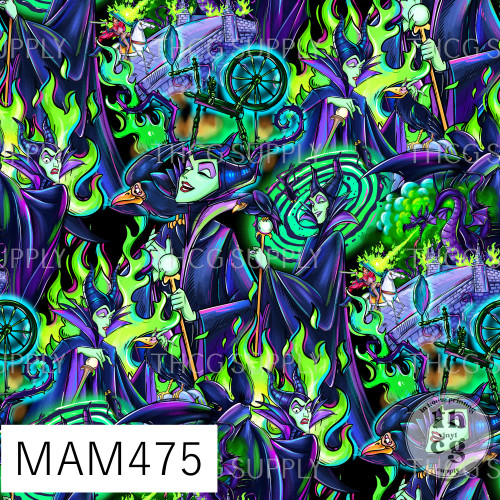 MAM475 Sleepy Princess Witch dark