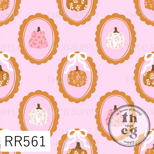 RR561 Pumpkin Frames