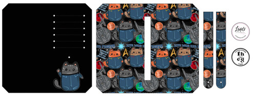 Cut and Sew - Purse Pal star cat