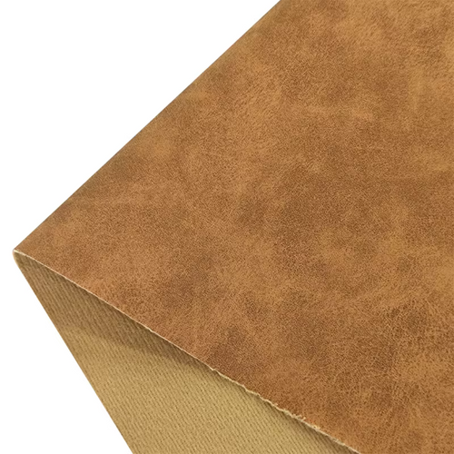 Faux Suede Leather - #6 Light Brown Roll Faux Suede Leather - #6 Light Brown Roll