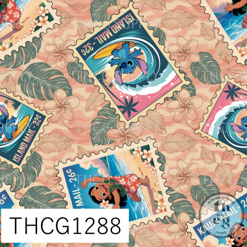 THCG1288 Blue  Alien Stitch