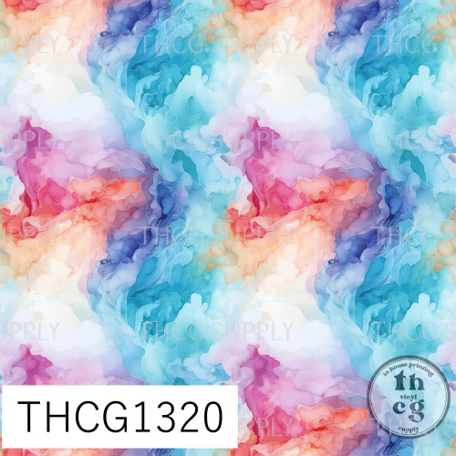 THCG1320 Blue Tones WaterColor 1