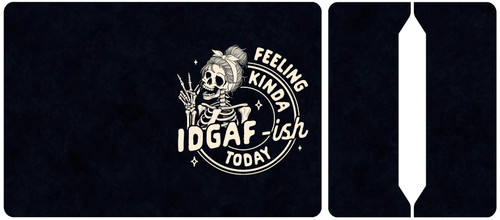 Cut and Sew - Mini Notebook Cover Feeling kina IDGAF-ish today
