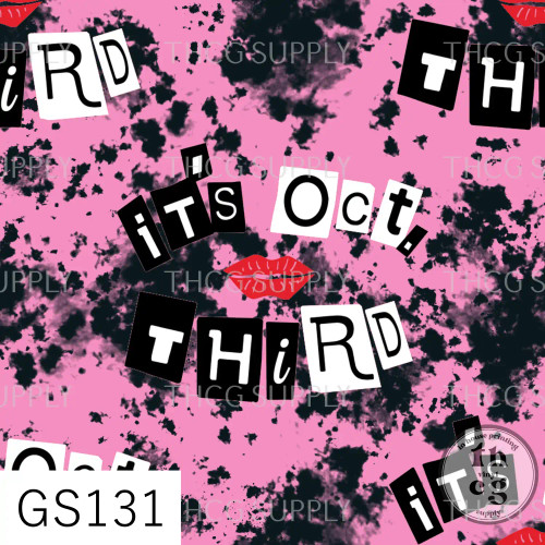 GS131 Its Oct 3rd