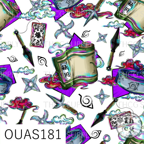 OUAS181  Naruto Cord 2 Green