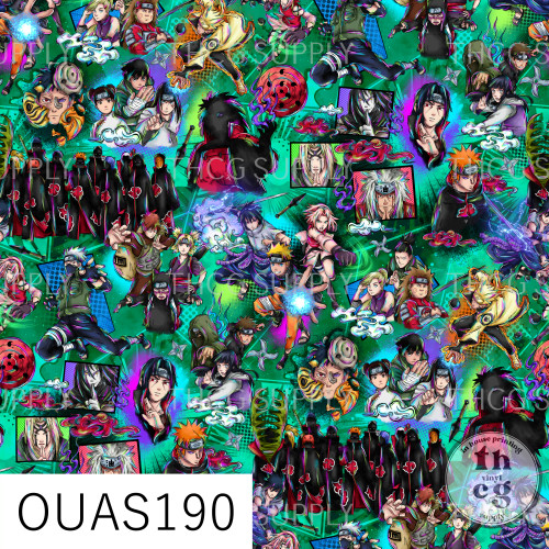 OUAS190 Naruto Green