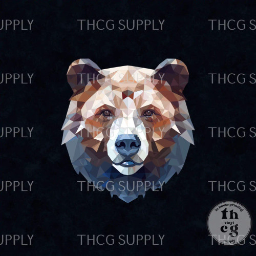Panel - Geometric Bear