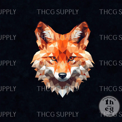 Panel - Geometric fox