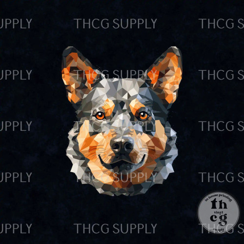 Panel - Geometric Anatolian Shepherd Dog