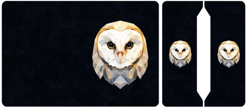 Cut and Sew - Mini Notebook Geometric Owl