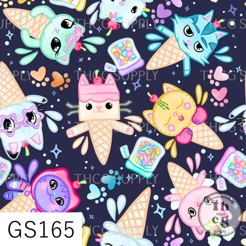GS165 Kitty Cones- Navy