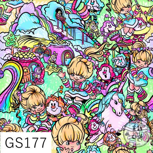 GS177 RAINBOW BRIGHT SKETCHY
