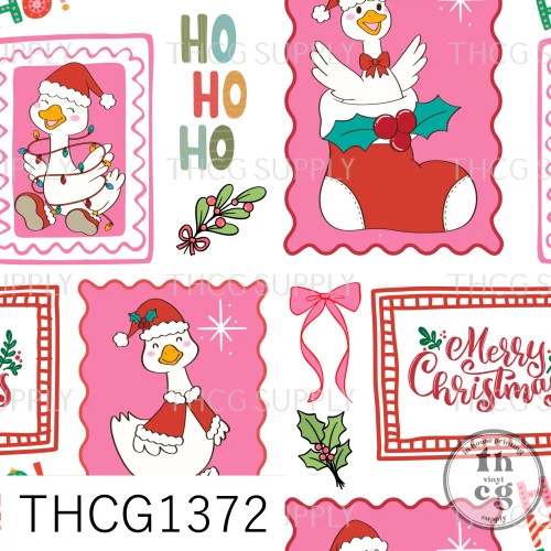 THCG1372 Xmas Goose White