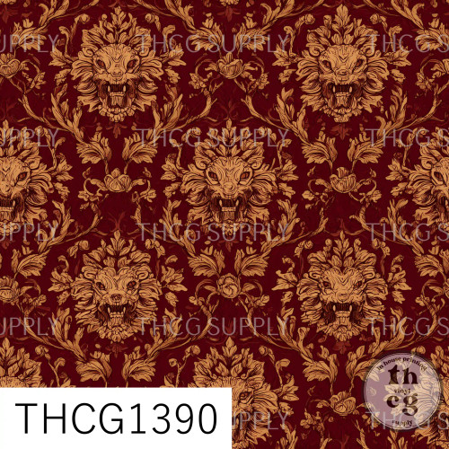 THCG1390 Goth Lion Gold