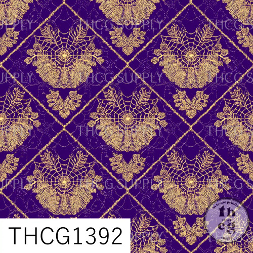 THCG1392 Goth Web Purple