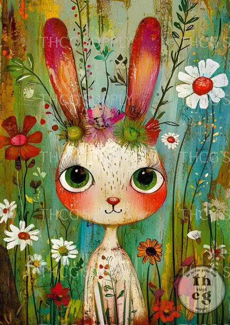 Journal Panel - J873 White Rabbit