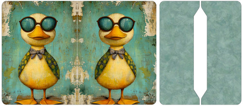 Cut and Sew - Mini Notebook J865 Duck