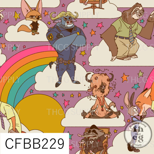 CFBB229  Foxes Purple