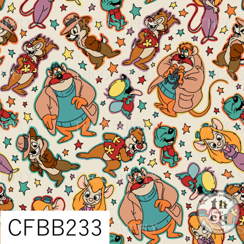 CFBB233 Chip and Dale tan