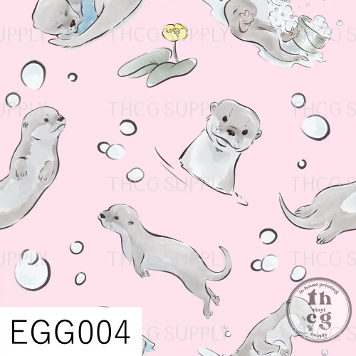 EGG004 Pink Otter